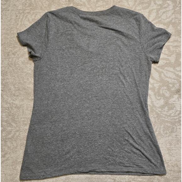 Florida Gators T Shirt Womens Small Gray Deep V National Collegian - Picture 4 of 7